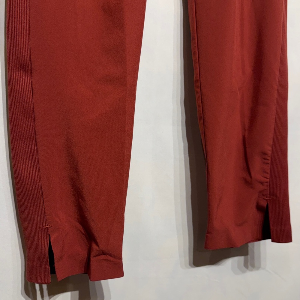 Athleta Brooklyn Mid-Rise Ankle Pant Cinnamon Red Size 0 - Picture 7 of 12